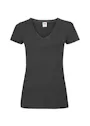Fruit of The Loom F271N Valueweight T-shirt V Neck Regular Fit Dames miniatuur