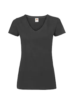 Fruit of The Loom F271N Valueweight T-shirt V Neck Regular Fit Dames miniatuur