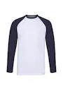 Fruit of the Loom Long-sleeve baseball T-shirt Vorschaubild