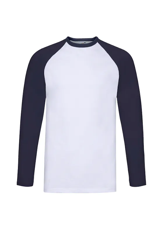 Fruit of the Loom Long-sleeve baseball T-shirt