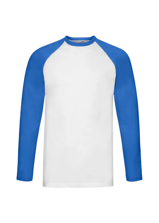 Fruit of the Loom Long-sleeve baseball T-shirt