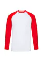 Fruit of the Loom Long-sleeve baseball T-shirt Vorschaubild