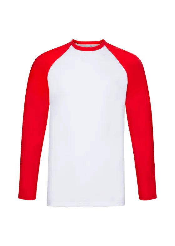 Fruit of the Loom Long-sleeve baseball T-shirt