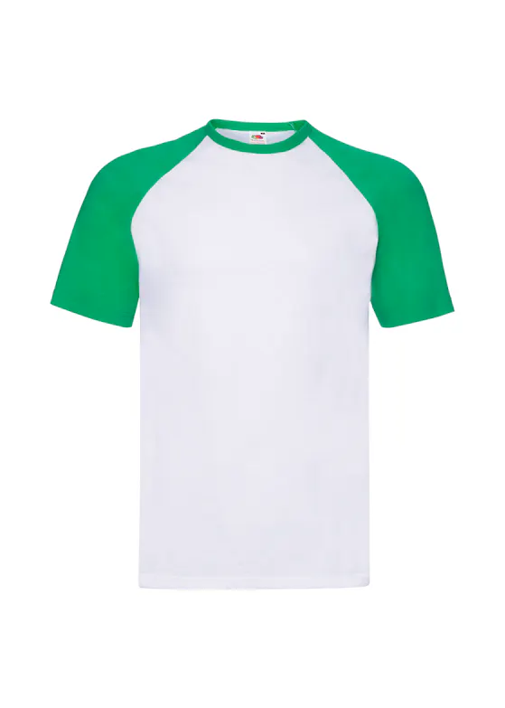 Fruit of the Loom Short-Sleeve Baseball T-shirt