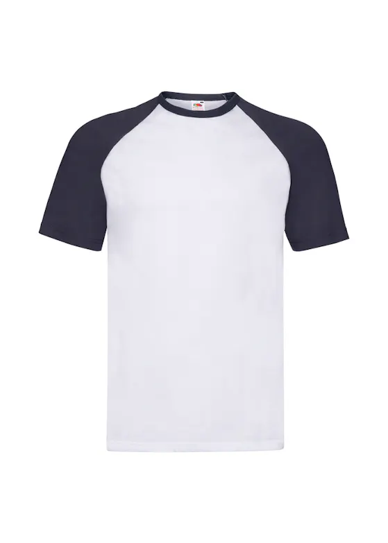 Fruit of the Loom Short-Sleeve Baseball T-shirt