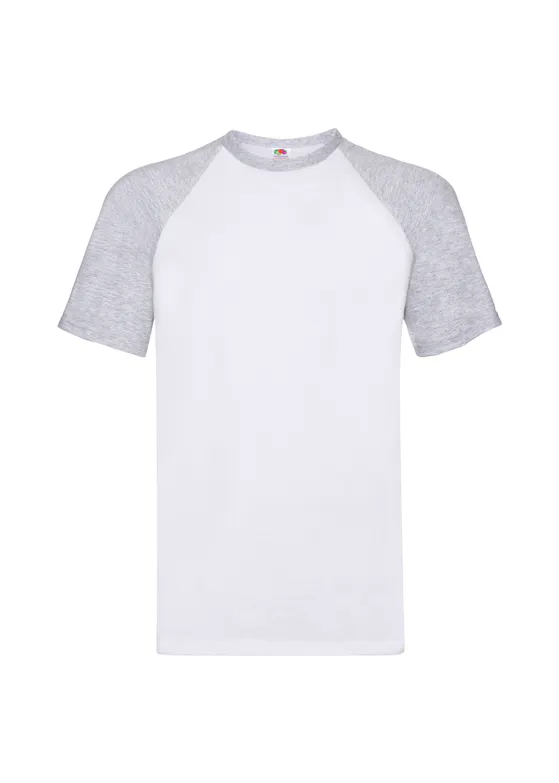 Fruit of the Loom Short-Sleeve Baseball T-shirt