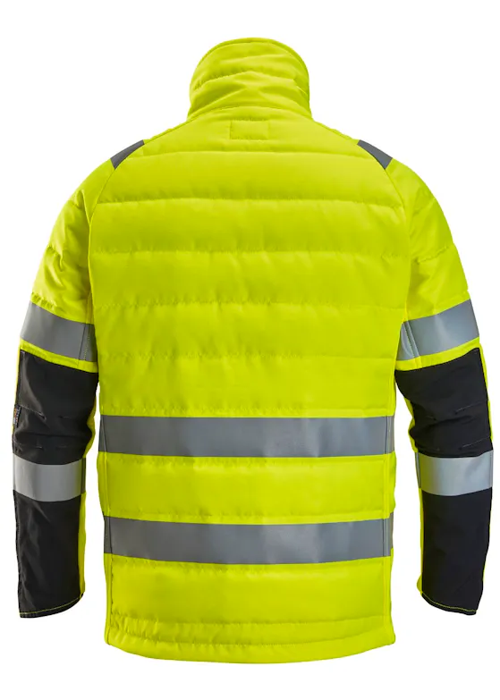 Snickers AllroundWork: leicht wattierte High-Vis-Jacke, Klasse 2 – 8134