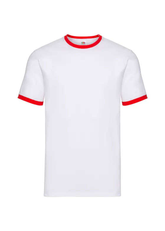 Fruit of the Loom F159 Ringer T-shirt, Regular fit