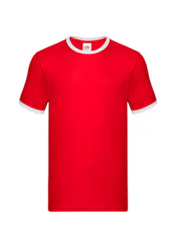 Fruit of The Loom F159 Ringer T-shirt Regular Fit miniatuur
