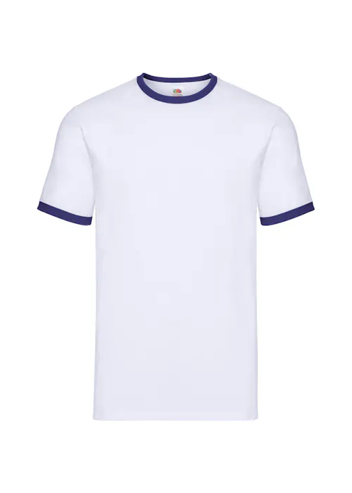 Fruit of The Loom F159 Ringer T-shirt Regular Fit