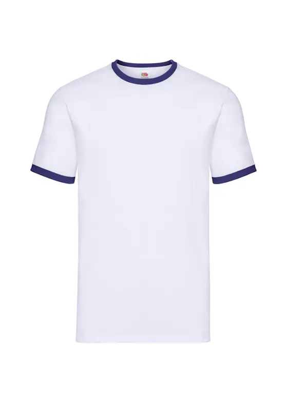 Fruit of the Loom F159 Ringer T-shirt, Regular fit