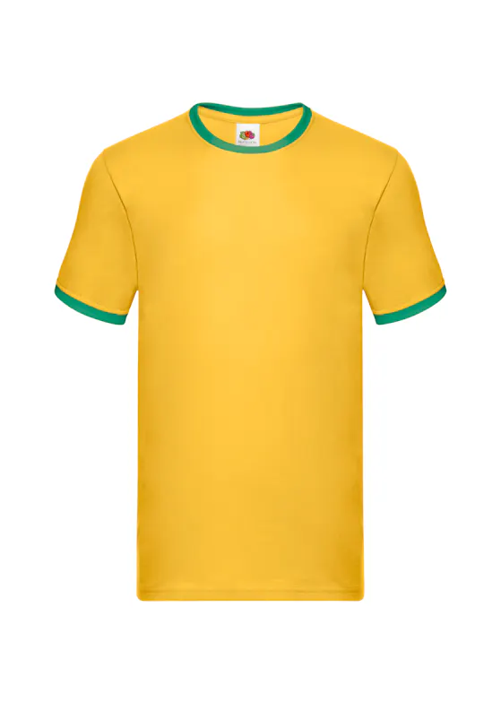 Fruit of the Loom F159 Ringer T-shirt, Regular fit
