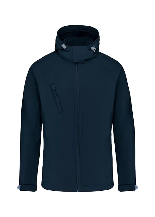 Kariban Heren softshell jas met afneembare capuchon