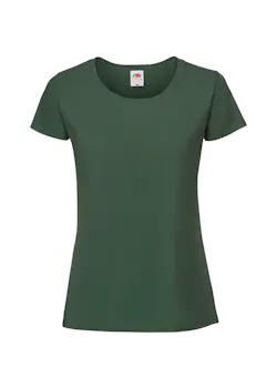 Fruit of The Loom F186 Iconic T-shirt 195 Ringspun Premium Regular Fit Dames miniatuur