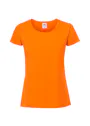 Fruit of The Loom F186 Iconic T-shirt 195 Ringspun Premium Regular Fit Dames miniatuur