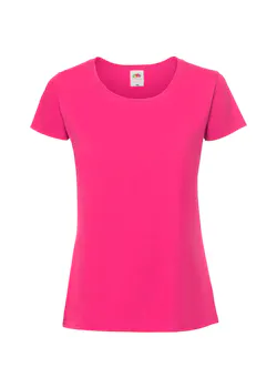 Fruit of The Loom F186 Iconic T-shirt 195 Ringspun Premium Regular Fit Dames miniatuur