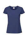 Fruit of The Loom F186 Iconic T-shirt 195 Ringspun Premium Regular Fit Dames miniatuur