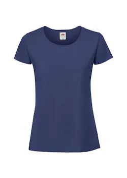 Fruit of The Loom F186 Iconic T-shirt 195 Ringspun Premium Regular Fit Dames miniatuur