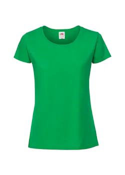 Fruit of The Loom F186 Iconic T-shirt 195 Ringspun Premium Regular Fit Dames miniatuur