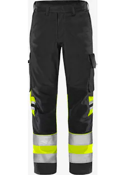 Fristads Trofta High Vis Green broek klasse 1 2649 GPLU