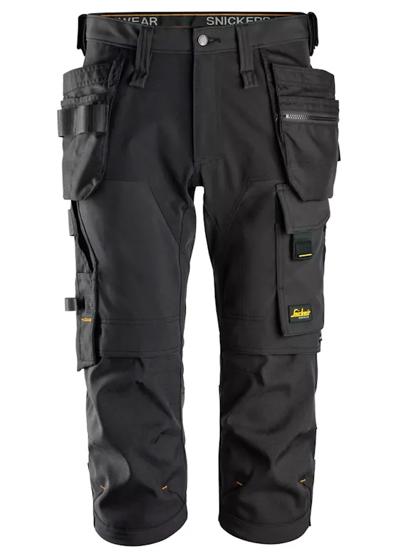 Snickers AllroundWork, 4-Wege-Stretch Piraten-Arbeitshose mit Holstertaschen 2.0 - 61781