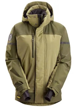 Snickers Workwear 1177 AllroundWork, Waterdichte Geïsoleerde Dameswerkjas miniatuur
