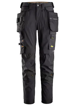 Snickers Workwear 6775 AllroundWork, 4-Way Stretch Dames Werkbroek Met Afneembare Holsterzakken