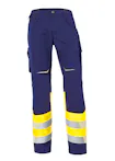 High Vis Geel/Marineblauw
