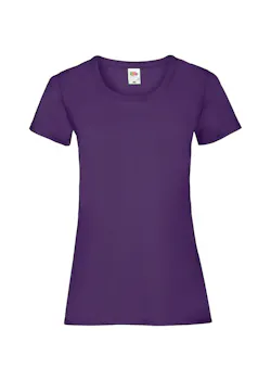 Fruit of The Loom F288N Valueweight T-shirt Regular Fit Dames miniatuur