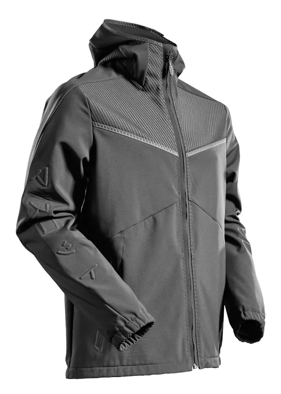 Mascot personalisierte Softshelljacke mit Kapuze