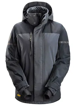 Snickers Workwear 1177 AllroundWork, Waterdichte Geïsoleerde Dameswerkjas miniatuur