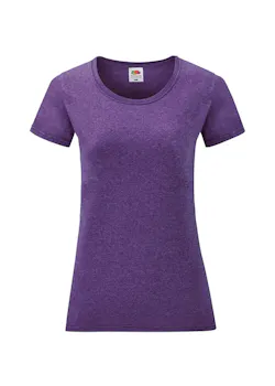 Fruit of The Loom F288N Valueweight T-shirt Regular Fit Dames miniatuur
