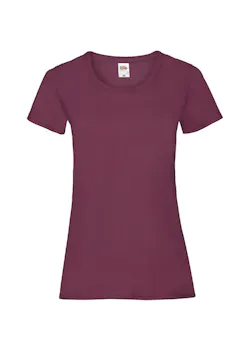 Fruit of The Loom F288N Valueweight T-shirt Regular Fit Dames miniatuur