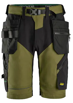 Snickers Workwear FlexiWork, Korte Broek+ met holsterzakken 6904 miniatuur