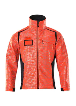 Mascot veste softshell avec effets réfléchissants thumbnail (vignette)