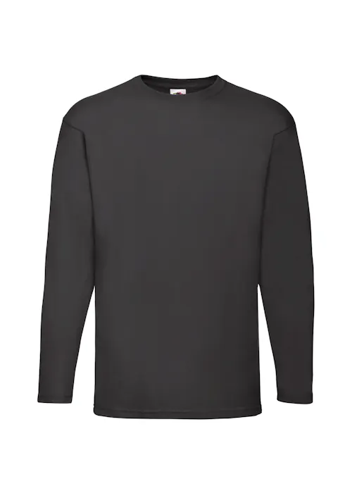 Fruit of The Loom F240 Valueweight T-shirt Long Sleeve Regular Fit
