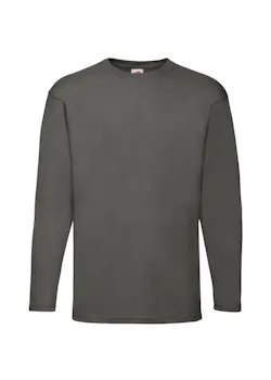Fruit of The Loom F240 Valueweight T-shirt Long Sleeve Regular Fit miniatuur