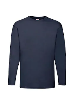 Fruit of The Loom F240 Valueweight T-shirt Long Sleeve Regular Fit miniatuur
