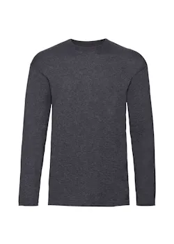 Fruit of The Loom F240 Valueweight T-shirt Long Sleeve Regular Fit miniatuur