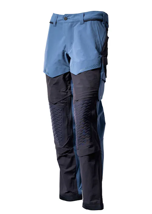 Mascot Customized Broek met Kniezakken Stretch  Lichtgewicht 22279-605