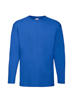 Fruit of The Loom F240 Valueweight T-shirt Long Sleeve Regular Fit miniatuur