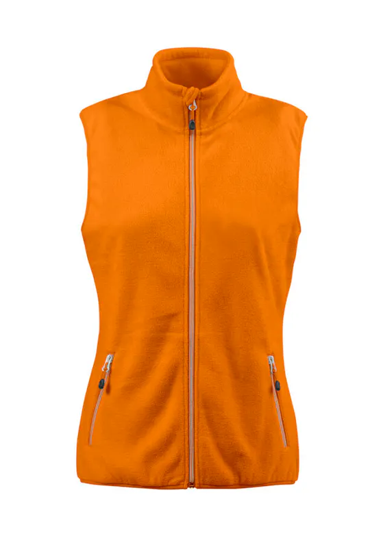 Printer 2261507 Fleece Vest Sideflip Regular Fit Dames