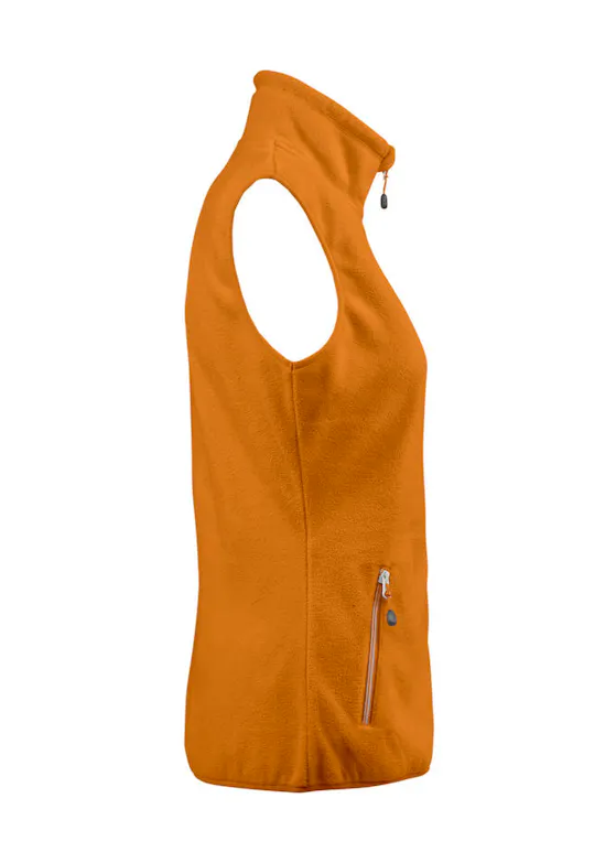 Printer 2261507 Fleece Vest Sideflip Regular Fit Dames