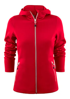Printer Hooded Jacket Layback Dames