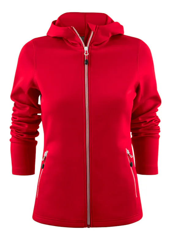 Printer Hooded Jacket Layback für Damen