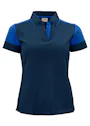 Printer Prime 2265025 Poloshirt Piqué-Bicolor Regular-Fit Damen Vorschaubild