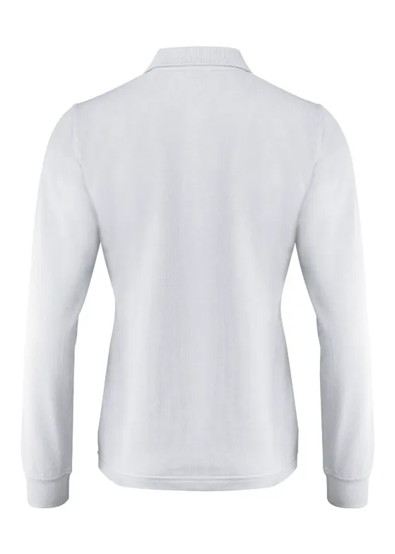Printer Surf Pro 2265027 Poloshirt Pique LS Regular Fit Dames