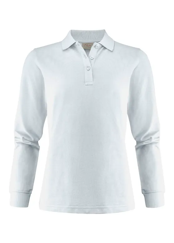 Printer Surf Pro 2265027 Poloshirt Pique LS Regular Fit Dames