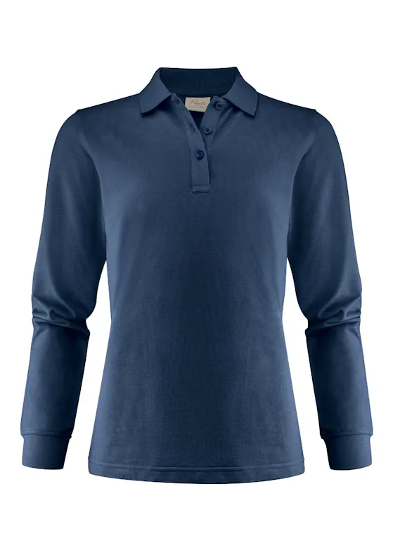 Printer Surf Pro 2265027 Poloshirt Pique LS Regular Fit Dames