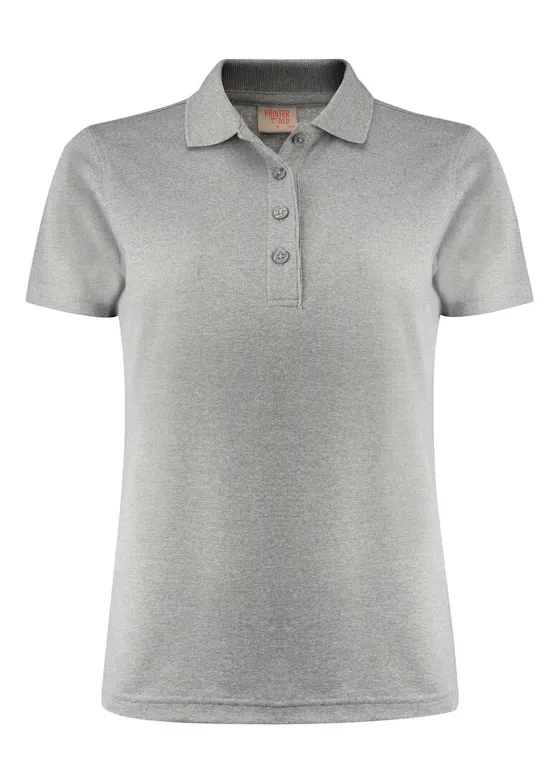 Printer Smash 2265029 Poloshirt Vierknoop Regular Fit Dames